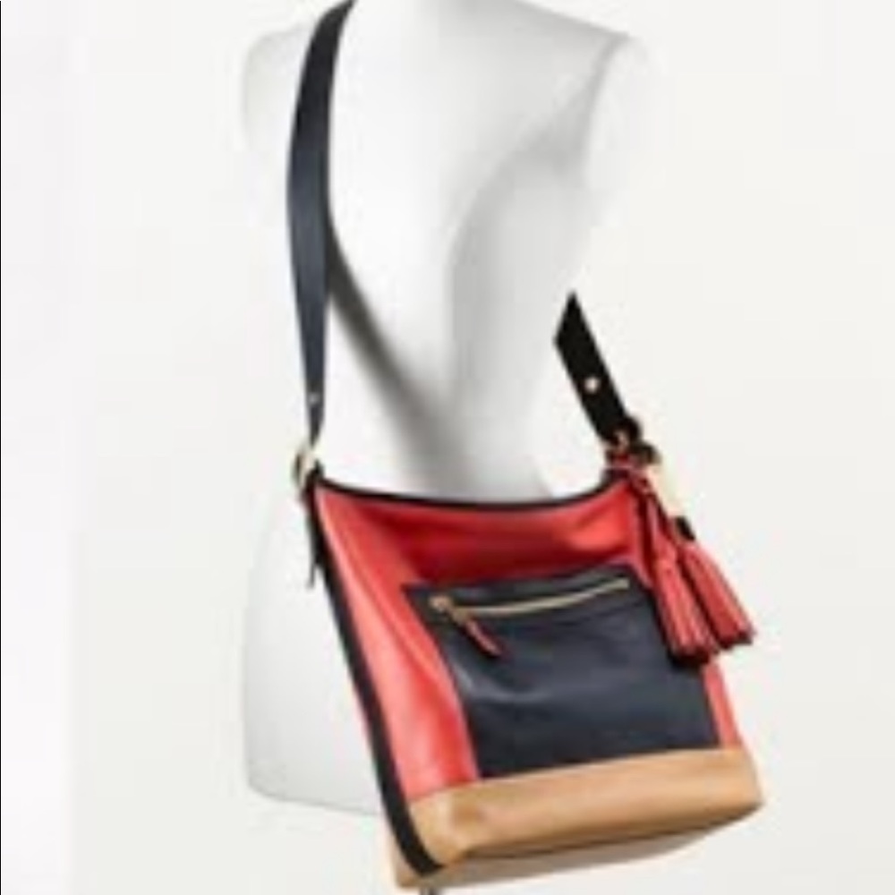 COACH Large Legacy Colorblock Handbag - Picture 13 of 16
